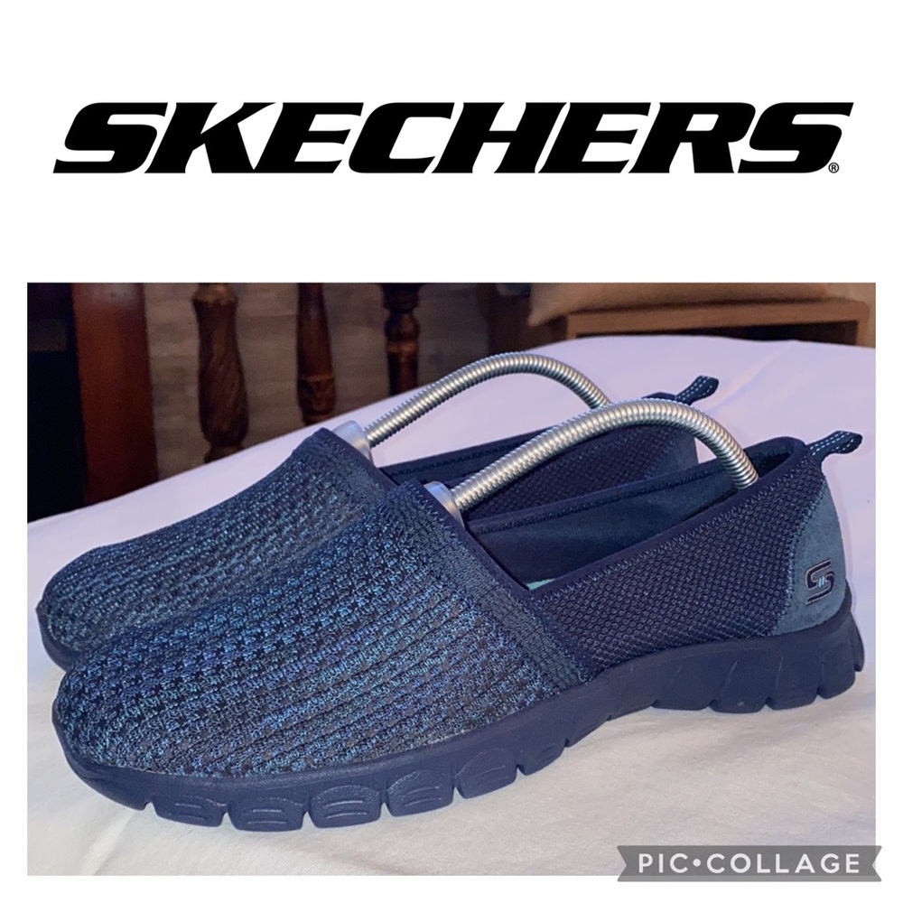 SKECHERS Go Walk Blue Slip On Sneaker Shoe 11
